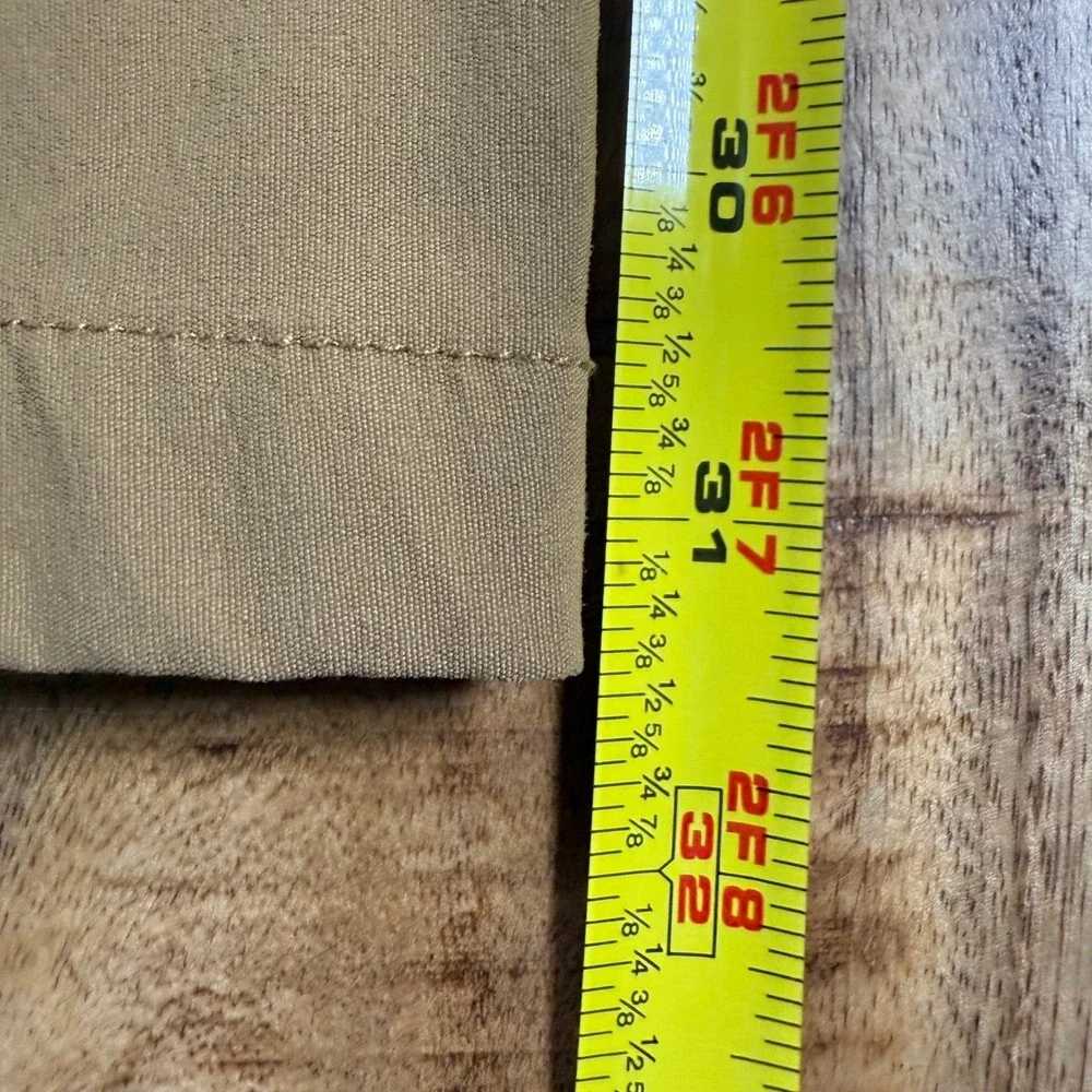 The North Face Mens Regular Fit Khaki Hiking Pants Outdoor Stretch Chino Size 36